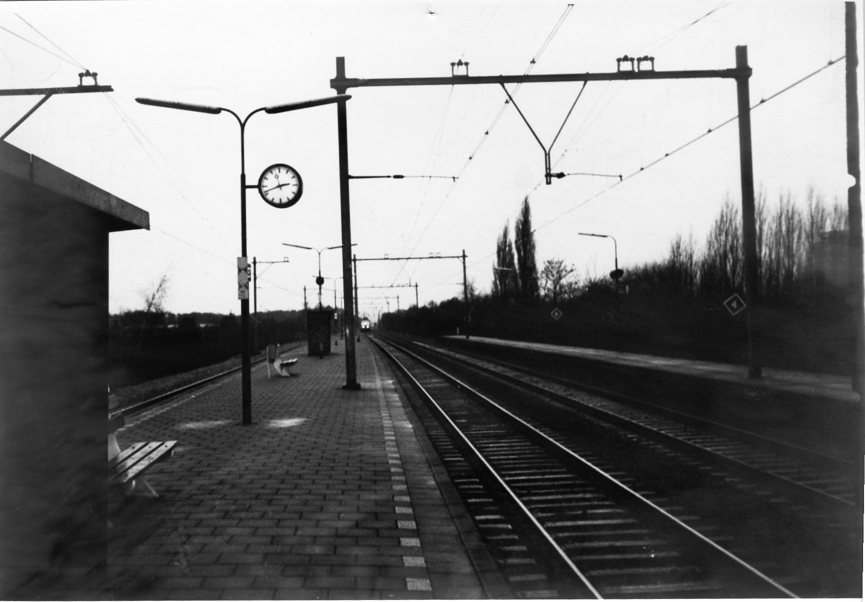 Station Eindhoven Beukenlaan jaren 80