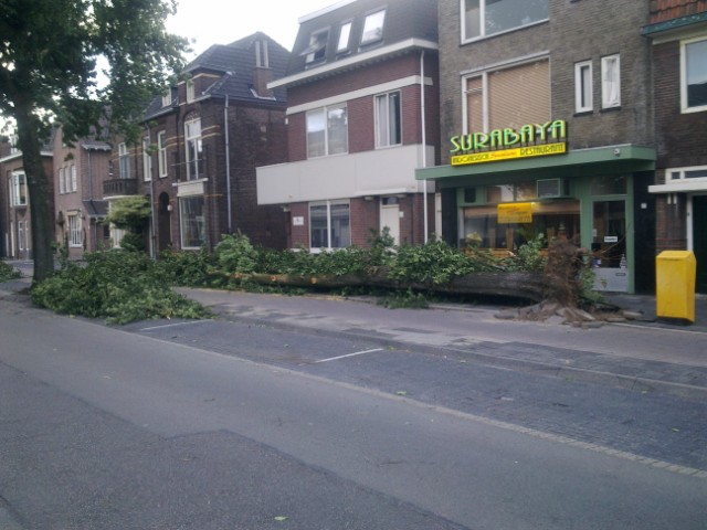 Noodweer In De Kruisstraat, zomer 2011