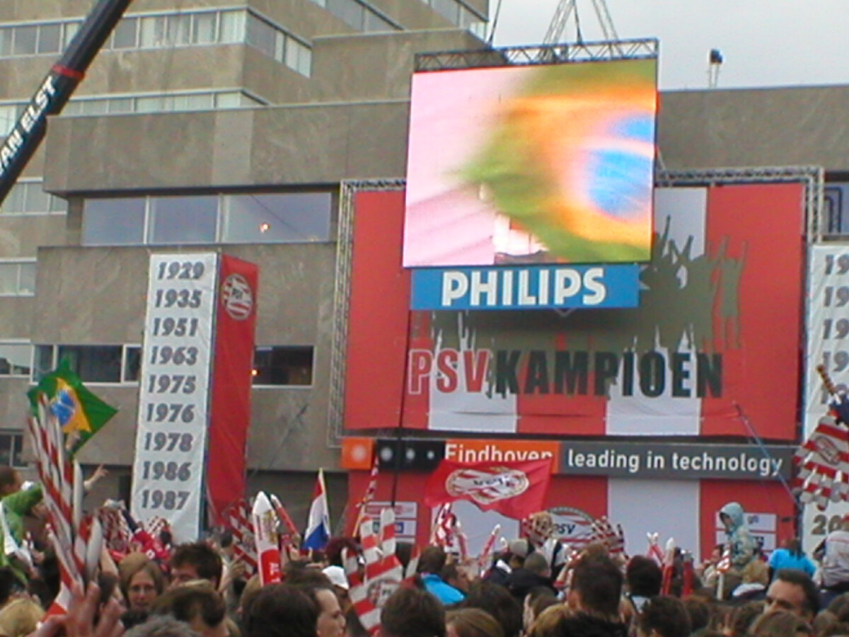 PSV Landskampioen seizoen 2004/2005, Stadhuisplein